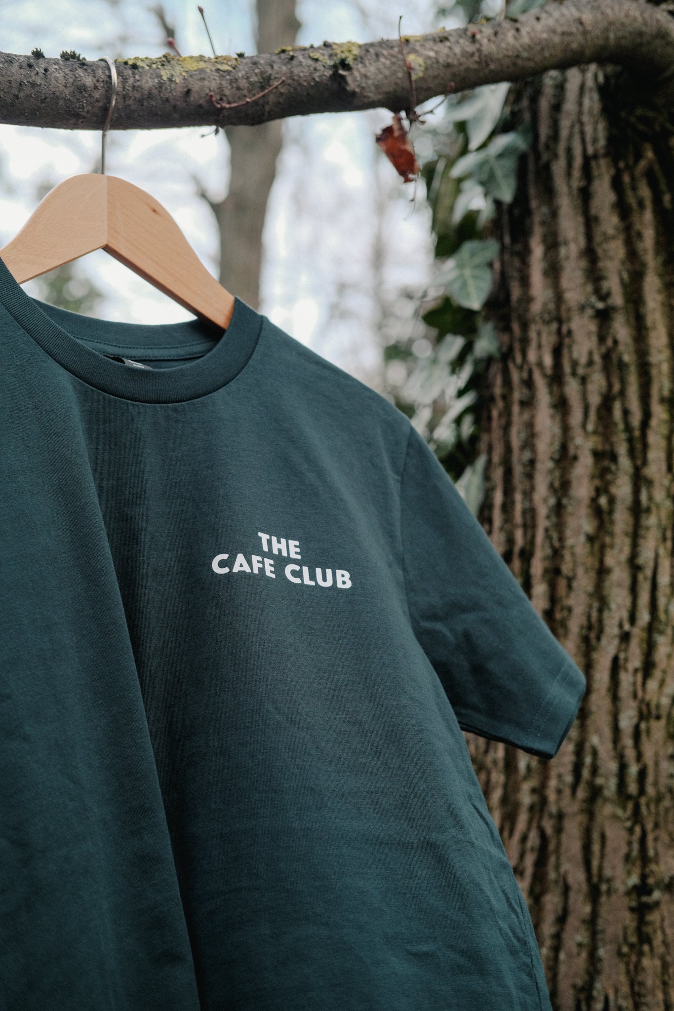 PREORDER - Motorcycle Logo T-Shirt Pine Green